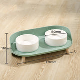 Raised Double Bowls with Splash Proof Guard