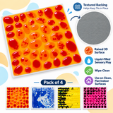 3D Sensory Floor Tiles - Pack of 4