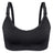 Soft & Comfortable Wireless Nursing Bra with Easy Open Clips Breast Feeding Ana Wiz Small Black 