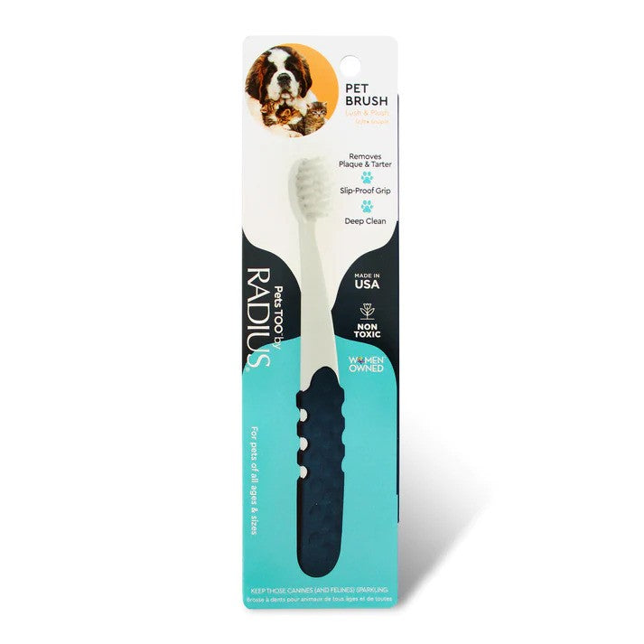 Soft Pet Toothbrush Dog Toothbrush RADIUS   