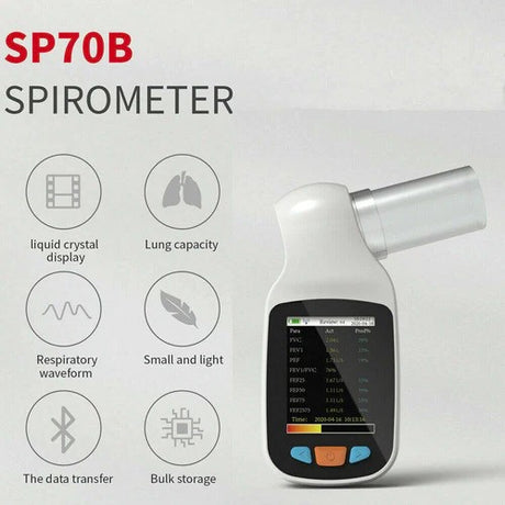 Handheld Digital Spirometer Pulmonary Function Spirometry - SP70B Spirometers CONTEC   