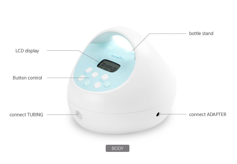 Spectra S1 Hospital Grade Double Electric Breast Pump With Rechargeable Battery Breast Pumps Spectra   