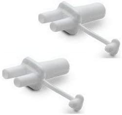 Maymom Tubing T-Connector for Ameda Breast Pump (Pack of 2) Breast Pump Accessories Maymom   