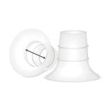Flange Insert Compatible with Elvie Single/Double Electric, Elvie Stride Cup (24mm), Compatible with Medela PersonalFit Flex Shield  Maymom   