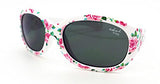 Baby Sunglasses Baby Sun Protection Idol Eyes White/Roses  