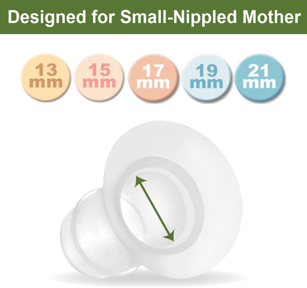 Maymom Flange Inserts for Freemie 25 mm Collection Cup. 2pc/Each  Maymom   