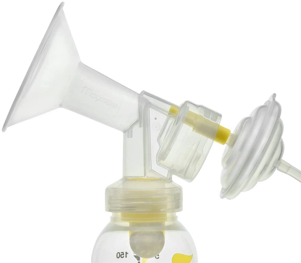 Flange Adapter for Spectra S1 Pumps, Spectra S2, Spectra 9 Pump to Use Medela Breastshield and Bottles (Pack of 2) Breast Pump Accessories Maymom   