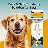 Canine Organic Dental Solutions Kit - Adult Dog Toothbrush RADIUS   