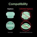 Duckbill Valve Compatible with Elvie Stride Pump; 4pc/pk  Maymom   