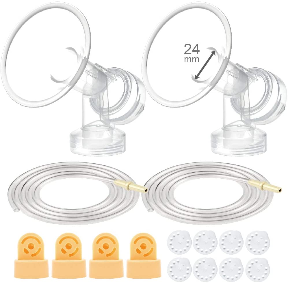 Breast Pump Kit for Medela Pump in Style Pumps  Maymom 24mm  
