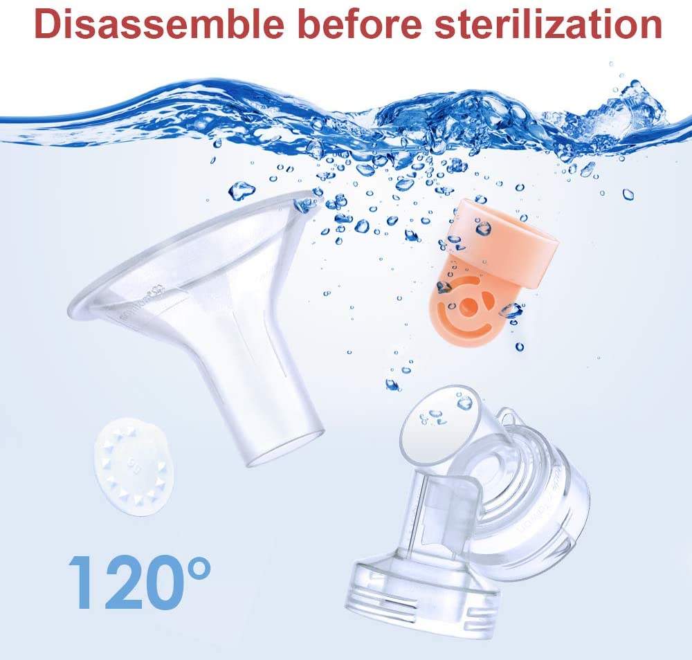 Two-Piece Breastshield; Compatible with Medela Breast Pumps  Maymom   