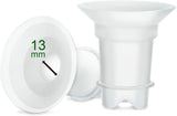 Flange Inserts for Freemie 25 mm Collection Cup. 2pc/Each  Maymom 13mm  