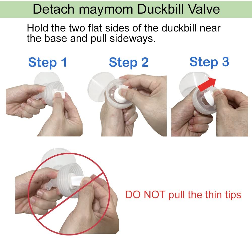 Semitransparent Duckbill Valves for Spectra (4 Pack)  Maymom   