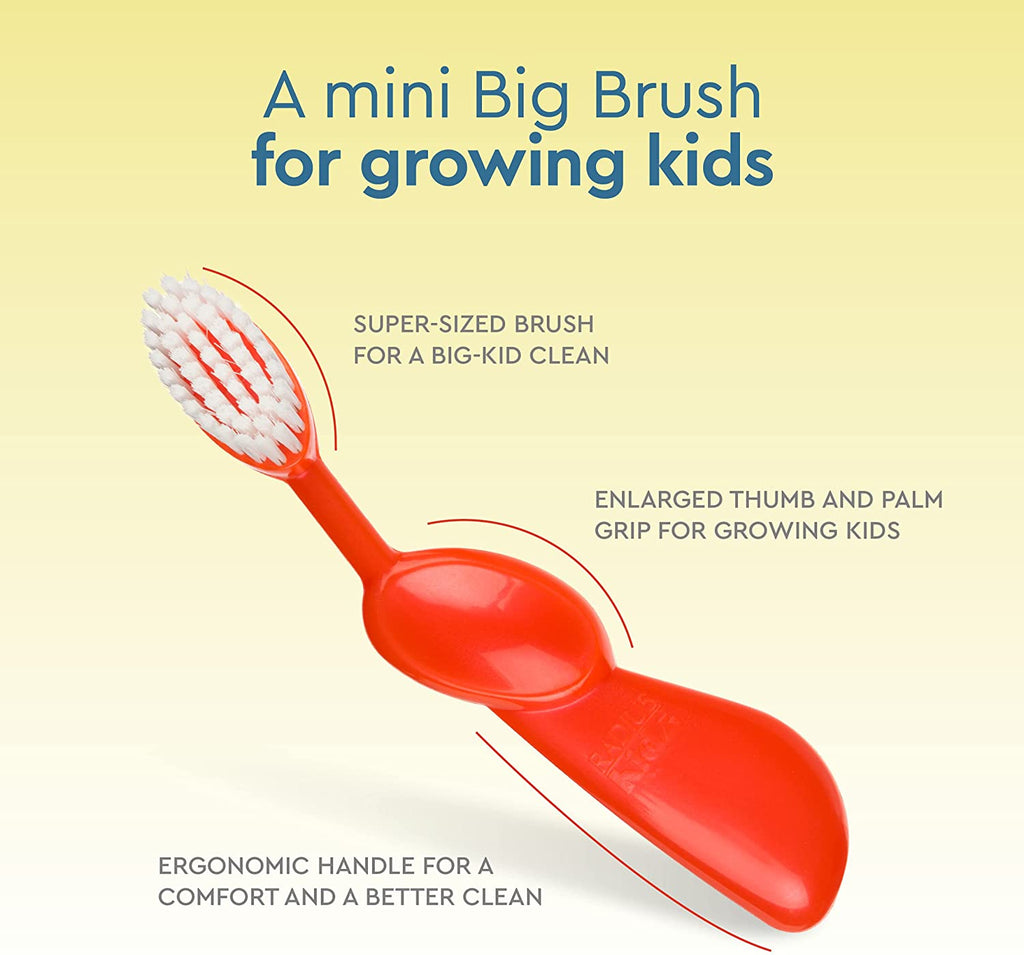 Radius Right Hand Kids Toothbrush, Age 6 years + Toothbrush Radius   