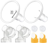 Two-Piece Breastshield; Compatible with Medela Breast Pumps  Maymom 30mm  