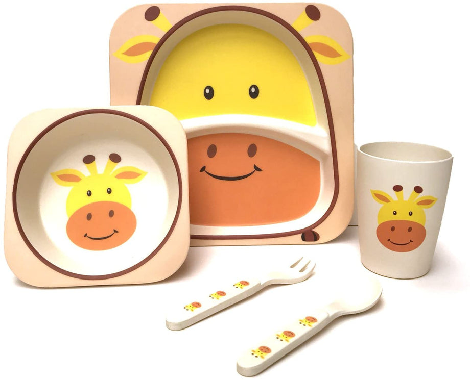 Baby dinner set clearance bamboo