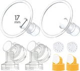Two-Piece Breastshield; Compatible with Medela Breast Pumps  Maymom 17mm  