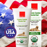 Canine Organic Dental Solutions Kit - Adult Dog Toothbrush RADIUS   