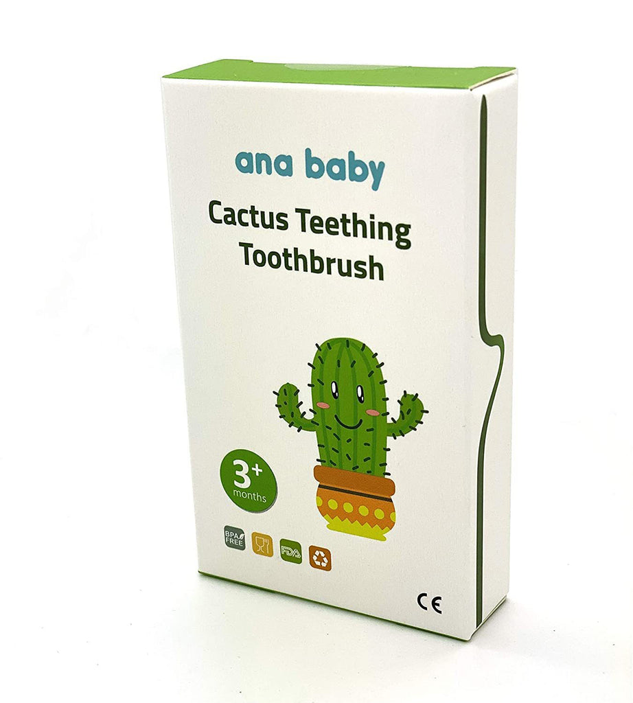 Cactus Shaped Teething Toothbrush Baby Toothbrush Ana Wiz   