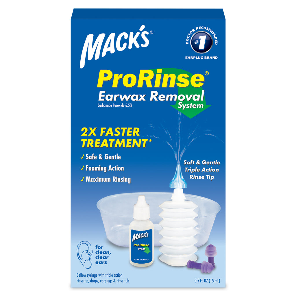 Mack's - ProRinse Earwax Removal System Earplugs Mack's   