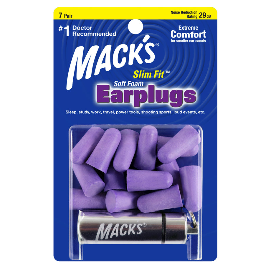 Mack's - Safesound Soft Foam Slim Fit Earplugs – Ana Wiz
