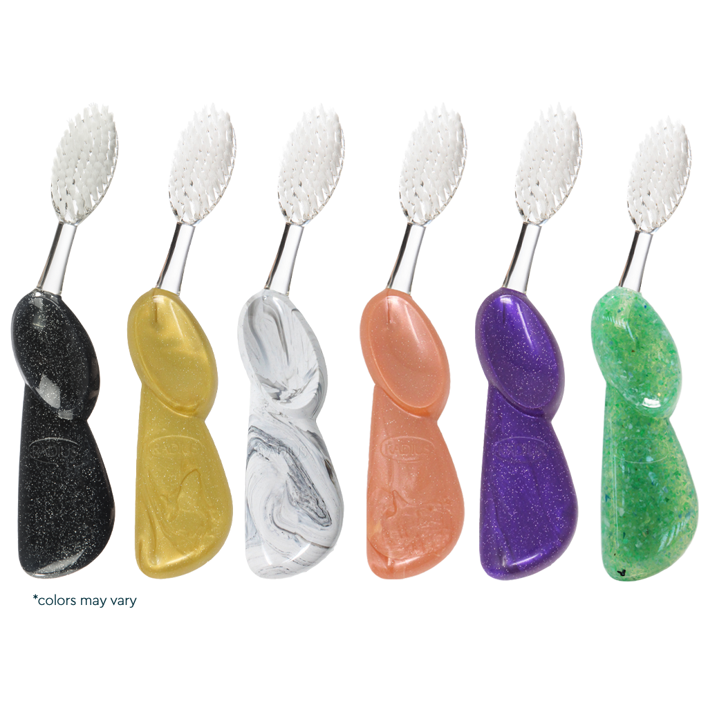 The Big Brush™ (Right Hand) with Replaceable Head Toothbrush Radius   