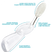 The Big Brush™ with Replaceable Head - Left Hand Toothbrush RADIUS Transparent  