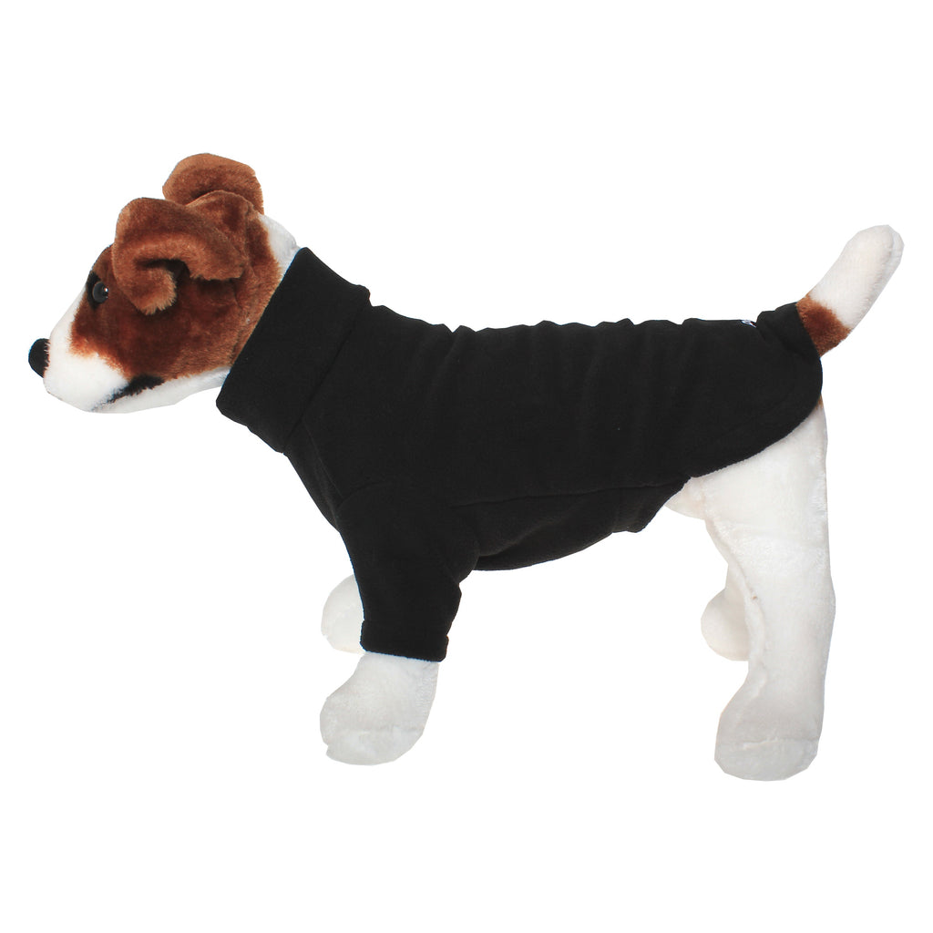 Warm Dog Fleece - Available in Five Sizes & Three Colours  Pet Wiz Extra Small Black 