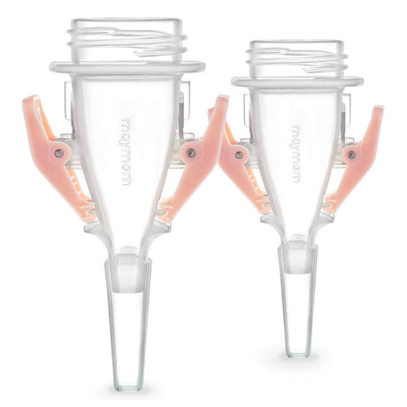 Narrow Neck (Standard) Breastmilk Storage Bag Adapters (Pack of 2) Breast Pump Accessories Maymom   
