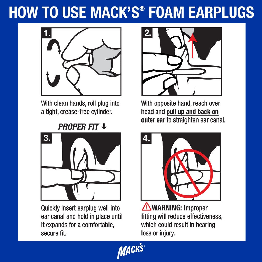 Mack's - Dreamweaver Contoured Sleep Mask Earplugs Mack's   