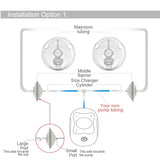 Tubing Kit for Freemie Cups to Connect to Medela Freestyle Pump Breast Pump Accessories Maymom   