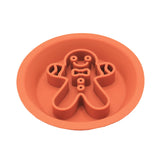 Festive Slow Feeder Pet Bowl & Licking Mat  Pet Wiz   