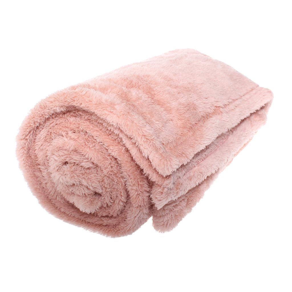 Fluffy Fleece Blanket - Soft & Warm Throw for Dogs & Cats Blankets Pet Wiz   