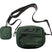 Dog Walking Bag with Detachable and Adjustable Strap & Matching Treat Pouch  Pet Wiz Green  