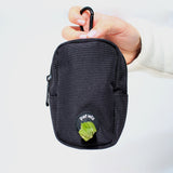 Treat Pouch & Poop Bag Dispenser - Includes Carabiner Clip  Pet Wiz   