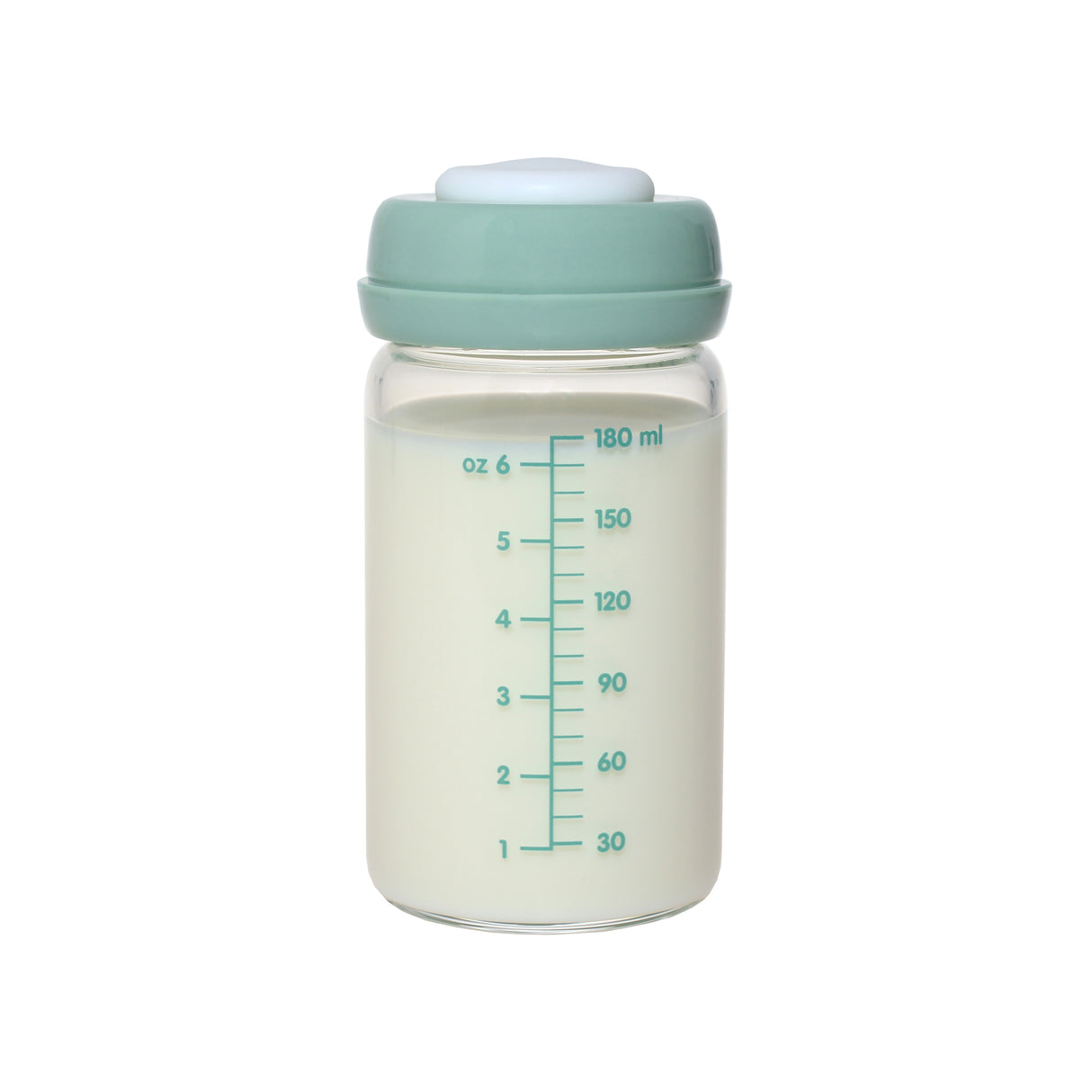 Premium Glass Breastmilk Storage Bottles, Pack of Four, 180ml Ana Baby