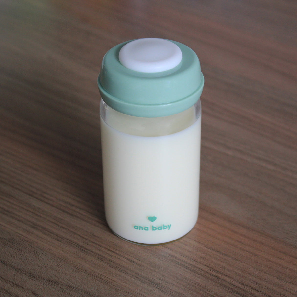 Premium Glass Breastmilk Storage Bottles, Pack of Four, 180ml Ana Baby