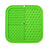 Silicone Licking Mat - Providing Mental Stimulation and  Anxiety Relief Feeding Pet Wiz Green  