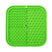 Silicone Licking Mat - Providing Mental Stimulation and  Anxiety Relief Feeding Pet Wiz Green  