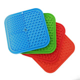 Silicone Licking Mat - Providing Mental Stimulation and  Anxiety Relief Feeding Pet Wiz   