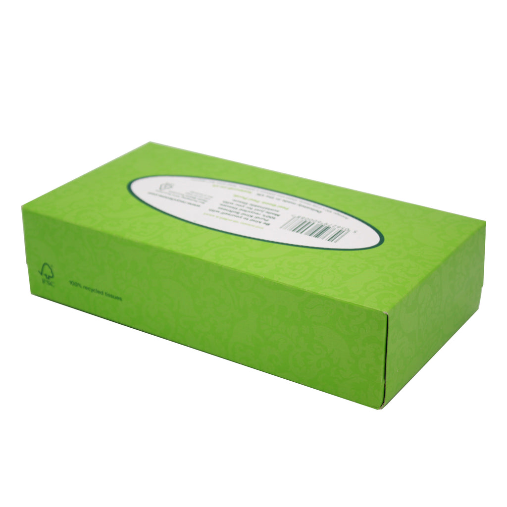 White Facial Tissues, Made from 100% Recycled Materials Tissues ANAGEL   