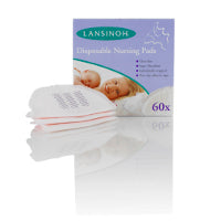 Lansinoh Disposable Nursing Pads - Case of 12 x Pack of 60 Breast Feeding Ana Wiz   