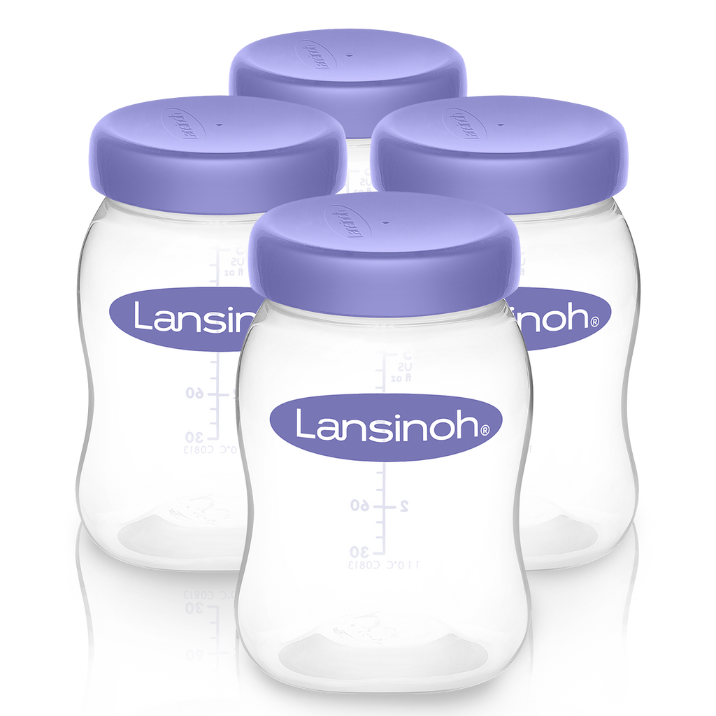 Lansinoh Milk Storage Bottles (Box of 4) Breast Feeding Ana Wiz   