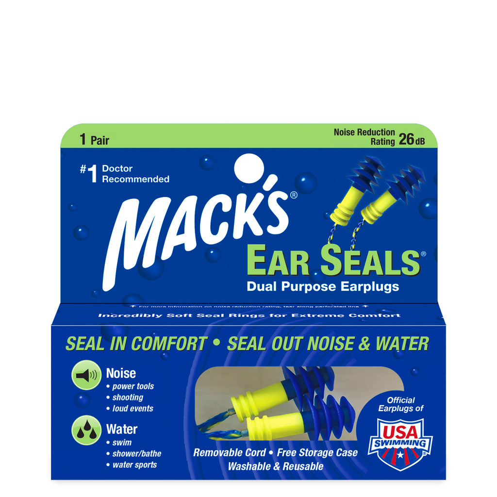 Mack's - Ear Seals Dual Purpose Earplugs Earplugs Mack's   