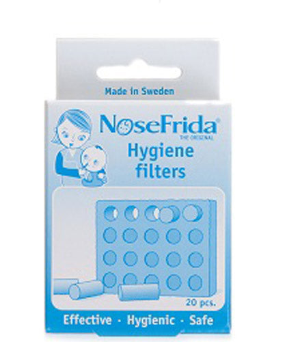 20-Pack NoseFrida Hygiene Filters