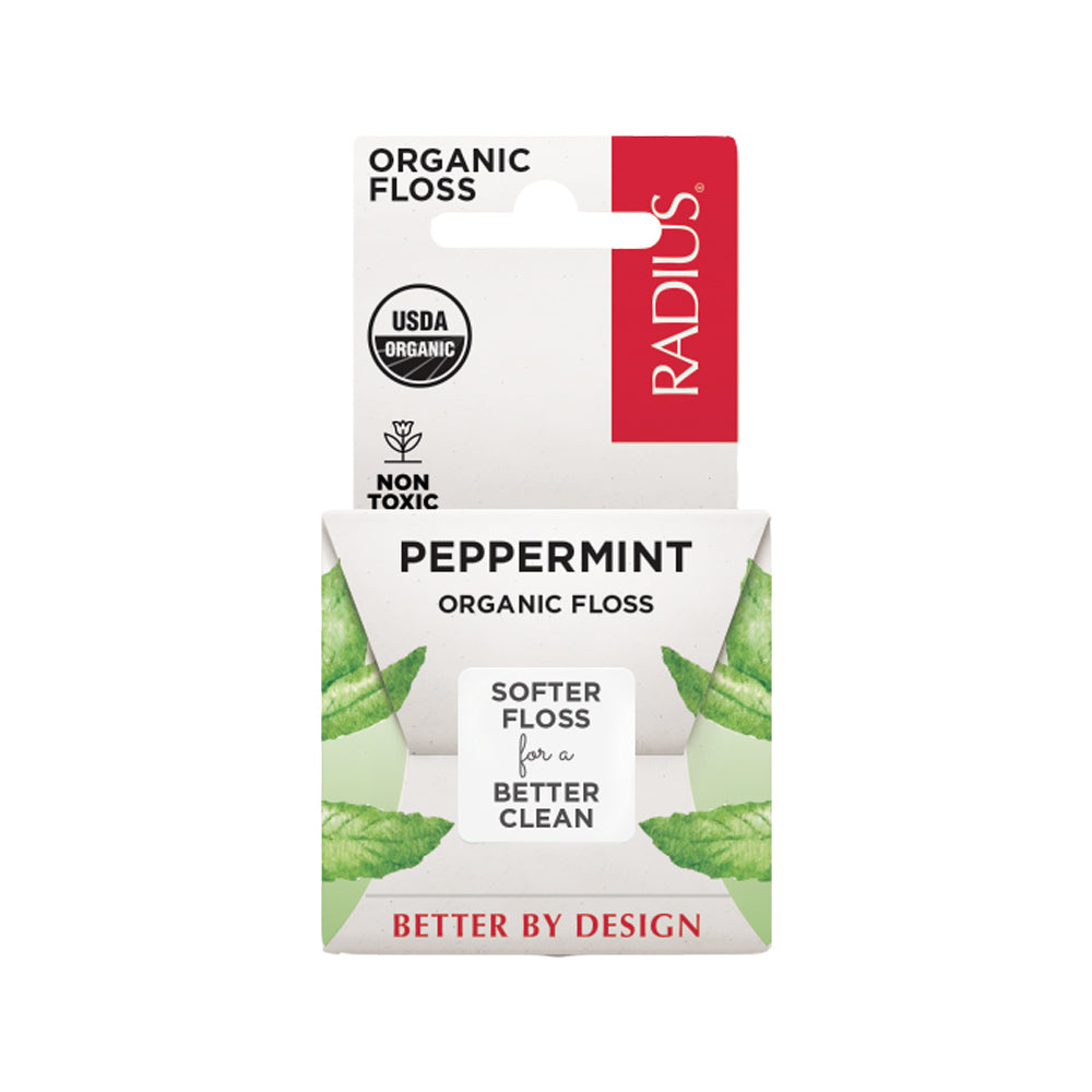 Floss USDA Organic Peppermint Dental Floss RADIUS   