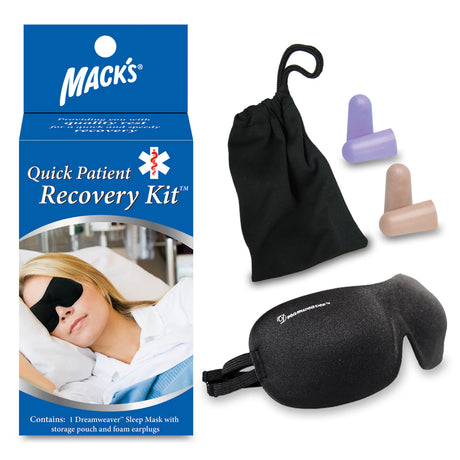 Rapid Recovery Kit for Patients Earplugs Mack's
