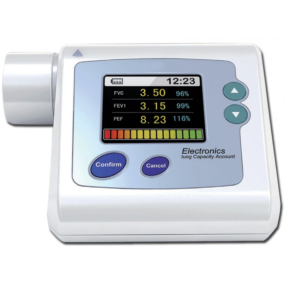 Digital Electronic Spirometer + Memory + Software Spirometers Ana Wiz   