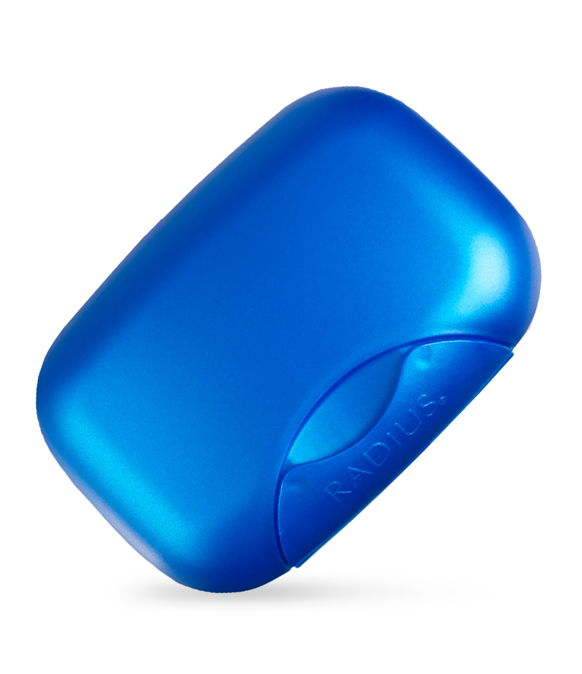 Radius Soap Travel Case  Radius Sapphire Blue  