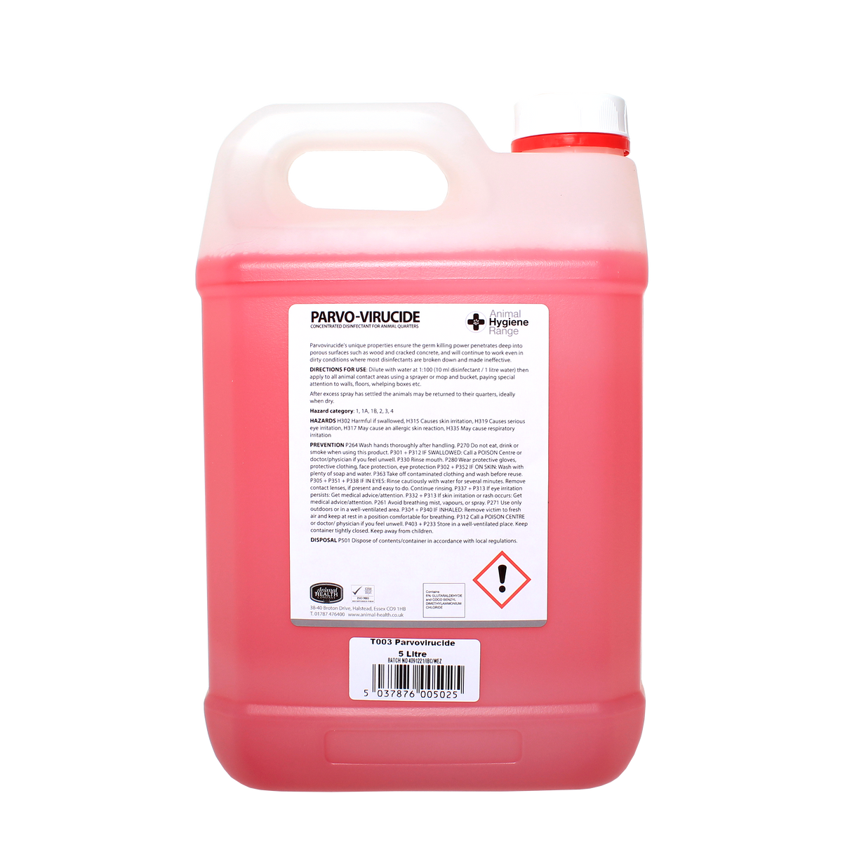 Parvo-Virucide  Animal Health Company   